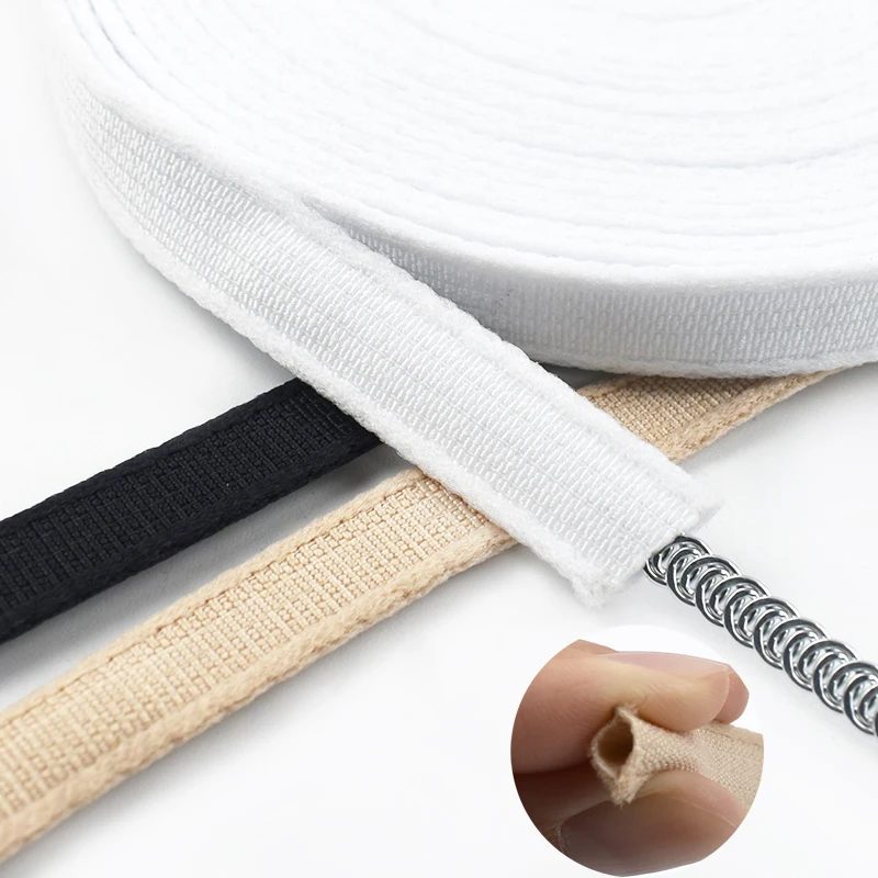 10/20Meters 10/12mm Nylon Underwire Channeling Bra Ribbon Tubular Hollow Protective Sleeve Bikini Clothing DIY Sewing Accessory
10/20Meters 10/12mm Nylon Underwire Channeling Bra Ribbon Tubular Hollow Protective Sleeve Bikini Clothing DIY Sewing Accessory