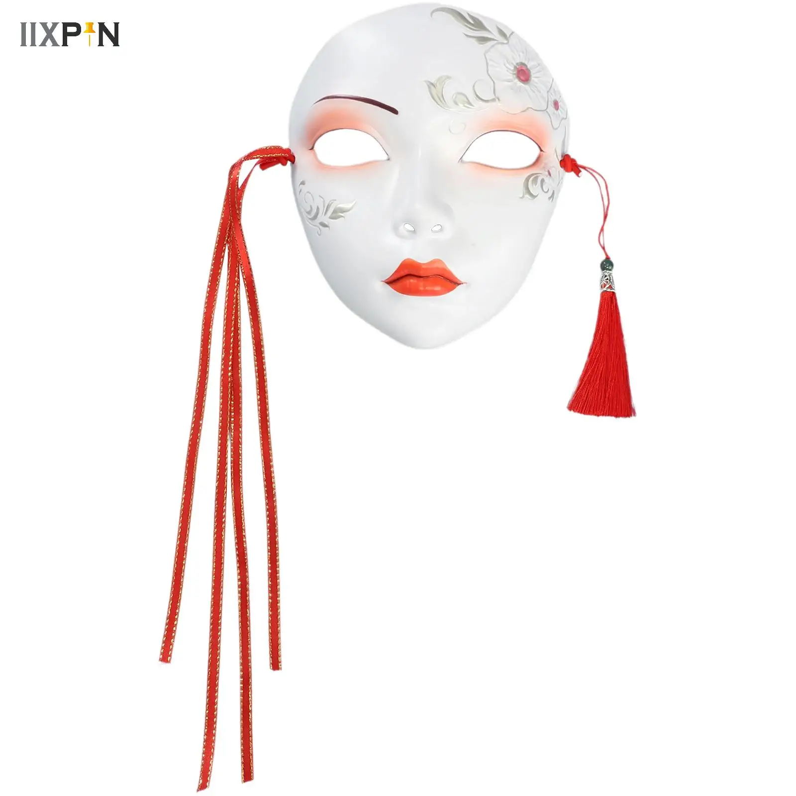 Adult Party Beautiful Woman Mask Full Face Chinese Style Hand-painted Decoration Hanfu Cosplay Photo Accessories Ancient Style
Adult Party Beautiful Woman Mask Full Face Chinese Style Hand-painted Decoration Hanfu Cosplay Photo Accessories Ancient Style