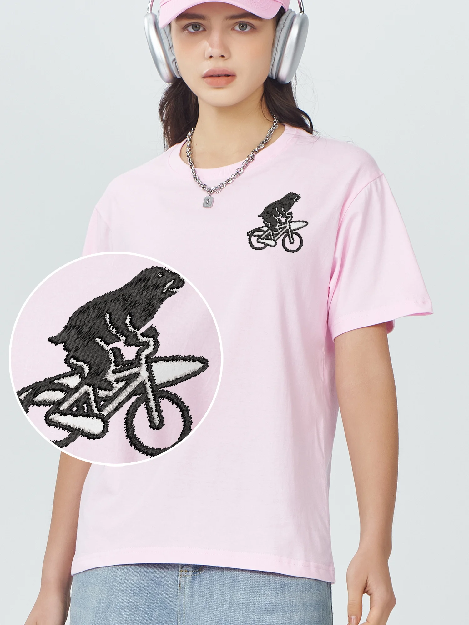 Футболка с вышивкой Seals Riding Bicycles, 100% хлопок, роскошный дизайнер, удобная вышивка, унисекс с короткими рукавами
Футболка с вышивкой Seals Riding Bicycles, 100% хлопок, роскошный дизайнер, удобная вышивка, унисекс с короткими рукавами