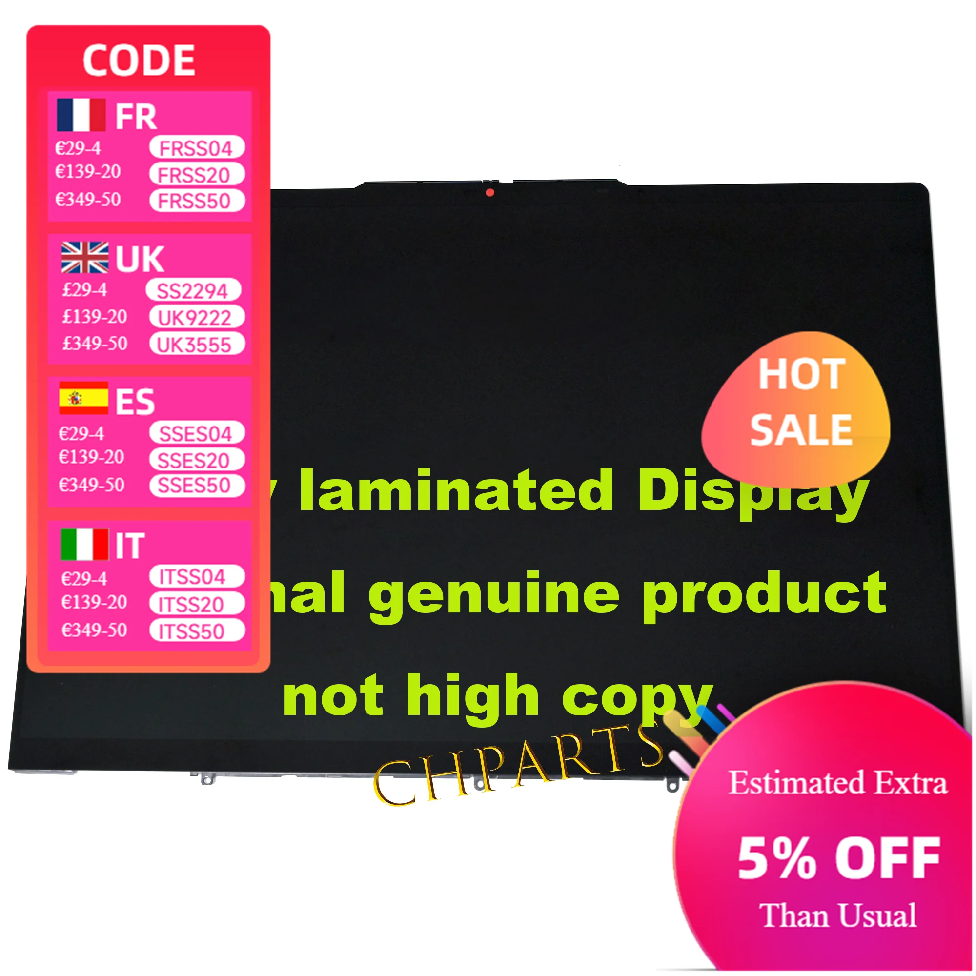 14" For Lenovo Yoga 7 14IAL7 82QE Yoga 7 14ARB7 82QF yoga 7 14IRL8 82YL LCD Display Touch Screen Replacement Assembly
14" For Lenovo Yoga 7 14IAL7 82QE Yoga 7 14ARB7 82QF yoga 7 14IRL8 82YL LCD Display Touch Screen Replacement Assembly