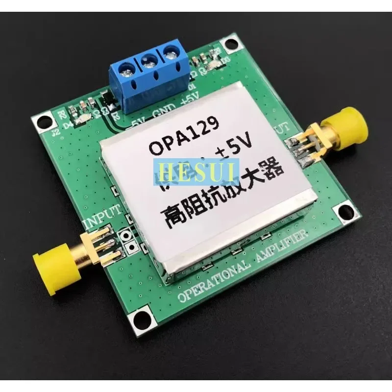 OPA129 Модуль усилителя высокого импеданса, электродное преобразование сигналов, преобразование ввода-вывода слабых сигналов
OPA129 Модуль усилителя высокого импеданса, электродное преобразование сигналов, преобразование ввода-вывода слабых сигналов