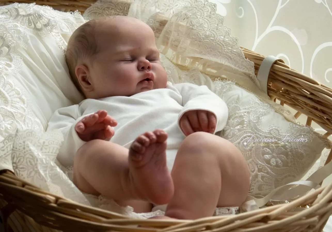 NPK Bebe Pickle Boy Спящий в мягком тканевом теле Реалистичный Reborn для малышей Ручная роспись волос Мягкая кукла Baby
NPK Bebe Pickle Boy Спящий в мягком тканевом теле Реалистичный Reborn для малышей Ручная роспись волос Мягкая кукла Baby