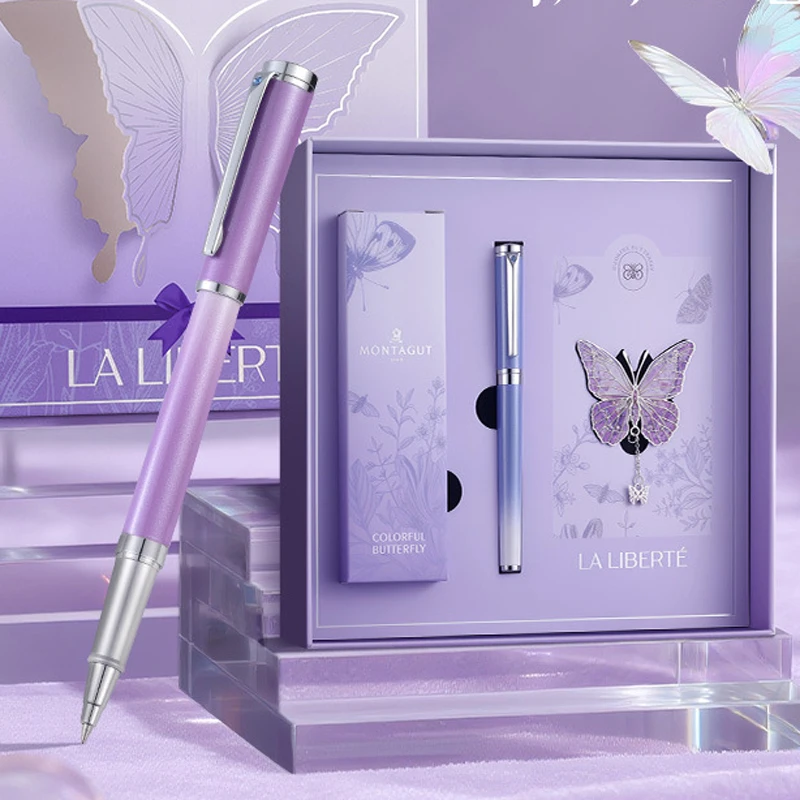 Ручка-роллер Montagut M702 с градиентными цветами, металлическая, иридиевая, 0,5 мм, для подписи, деловая, с гравировкой цветочного узора, в подарочной коробке
Ручка-роллер Montagut M702 с градиентными цветами, металлическая, иридиевая, 0,5 мм, для подписи, деловая, с гравировкой цветочного узора, в подарочной коробке