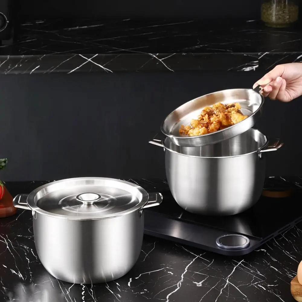 New 2.8L Oil Filter Pot Stainless Steel Lard Strainer Cooking Oil Strainer Storage Container Large Capacity Oil Pot Kitchen
New 2.8L Oil Filter Pot Stainless Steel Lard Strainer Cooking Oil Strainer Storage Container Large Capacity Oil Pot Kitchen