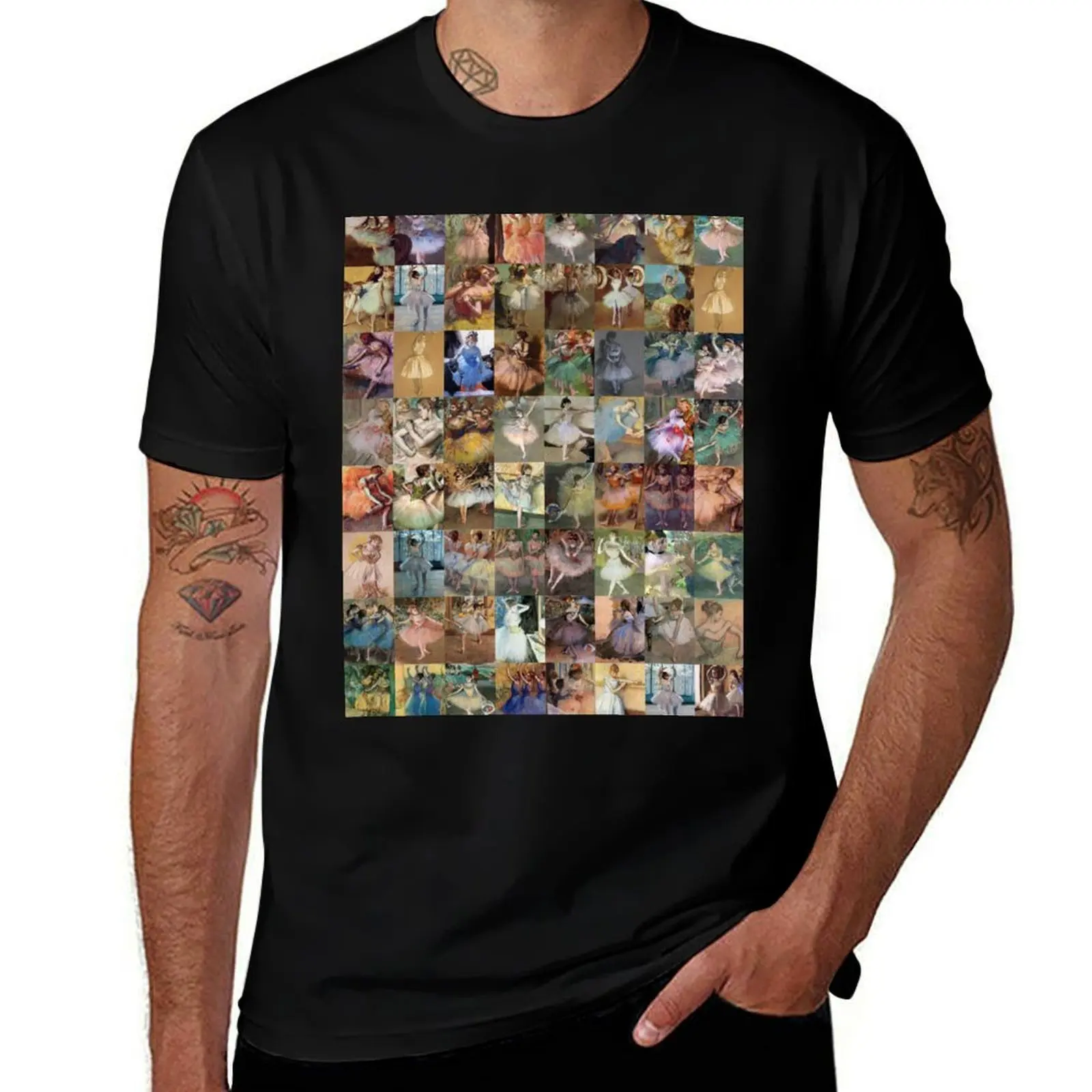 Edgar Degas Dancers T-Shirt new edition Short sleeve tee boys animal print oversize t-shirts man plain black t shirts men
Edgar Degas Dancers T-Shirt new edition Short sleeve tee boys animal print oversize t-shirts man plain black t shirts men