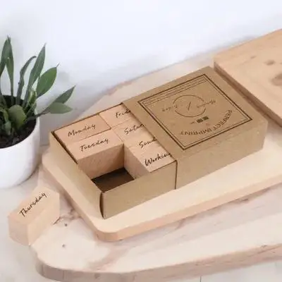 Wooden Stamp Set 12 Retro Styles Christmas Weekly Planner DIY Crafts Stamps Suitable for Paper Fabric Plastic Glass Wood
Wooden Stamp Set 12 Retro Styles Christmas Weekly Planner DIY Crafts Stamps Suitable for Paper Fabric Plastic Glass Wood