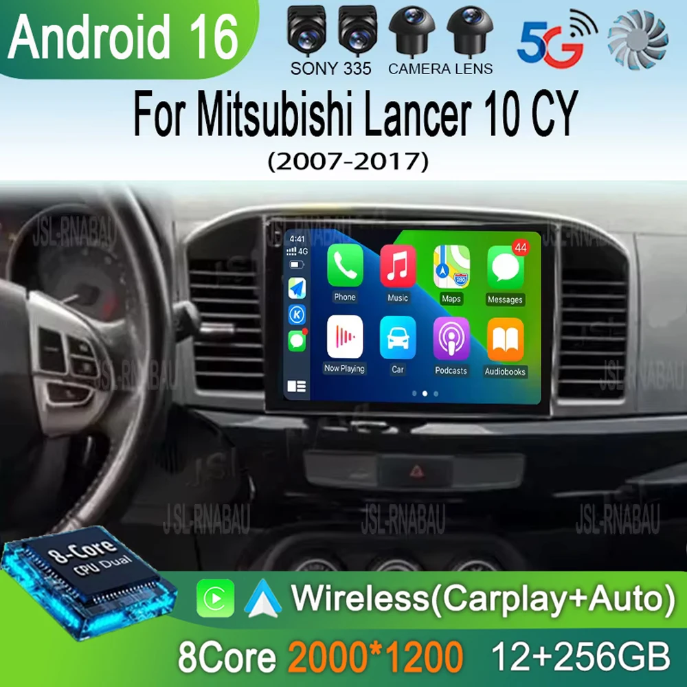 Автомагнитола Android 16 для Mitsubishi Lancer 10 CY 2007-2017, мультимедийный видеоплеер 2 DIN, WIFI+4G, навигация GPS, стерео, Carplay
Автомагнитола Android 16 для Mitsubishi Lancer 10 CY 2007-2017, мультимедийный видеоплеер 2 DIN, WIFI+4G, навигация GPS, стерео, Carplay