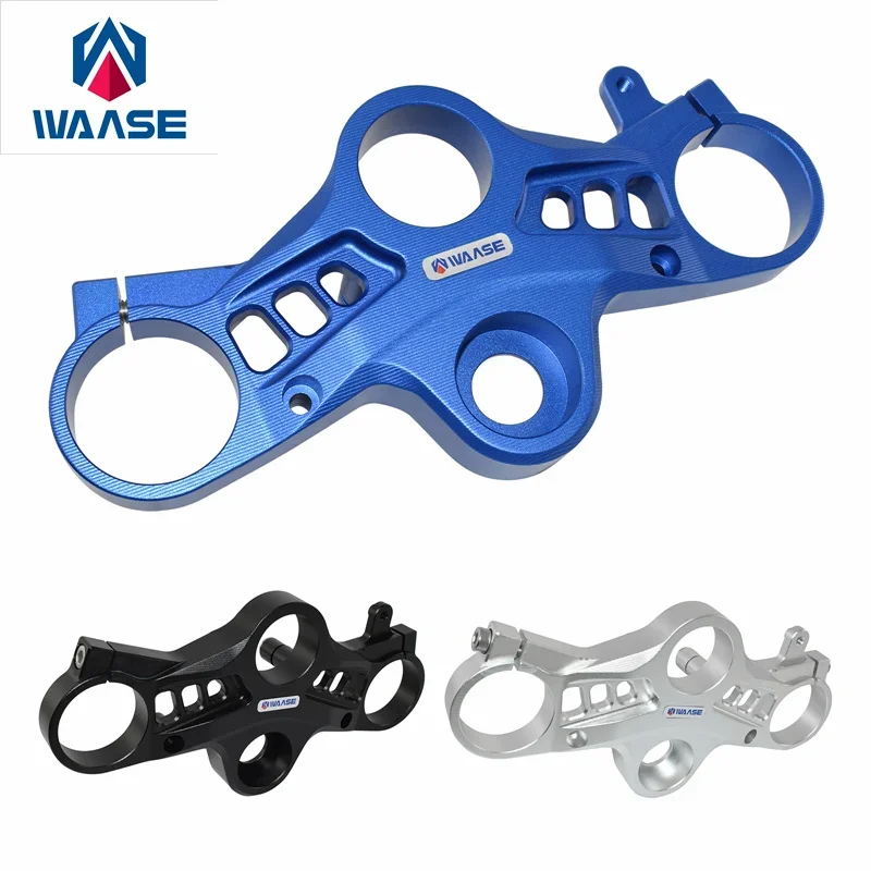 WAASE для Yamaha YZF-R7 YZF R7 2021 2022 2023, алюминиевая передняя вилка с ЧПУ, опускающая тройное дерево, верхний верхний зажим, хомут
WAASE для Yamaha YZF-R7 YZF R7 2021 2022 2023, алюминиевая передняя вилка с ЧПУ, опускающая тройное дерево, верхний верхний зажим, хомут