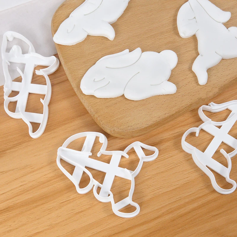 1pcs Easter Plastic Cookie Cutter Rabbit Shaped Biscuit Cutter 3D Cute Bunny Molds Easter Party Baby Shower Baking Tools Decor
1pcs Easter Plastic Cookie Cutter Rabbit Shaped Biscuit Cutter 3D Cute Bunny Molds Easter Party Baby Shower Baking Tools Decor