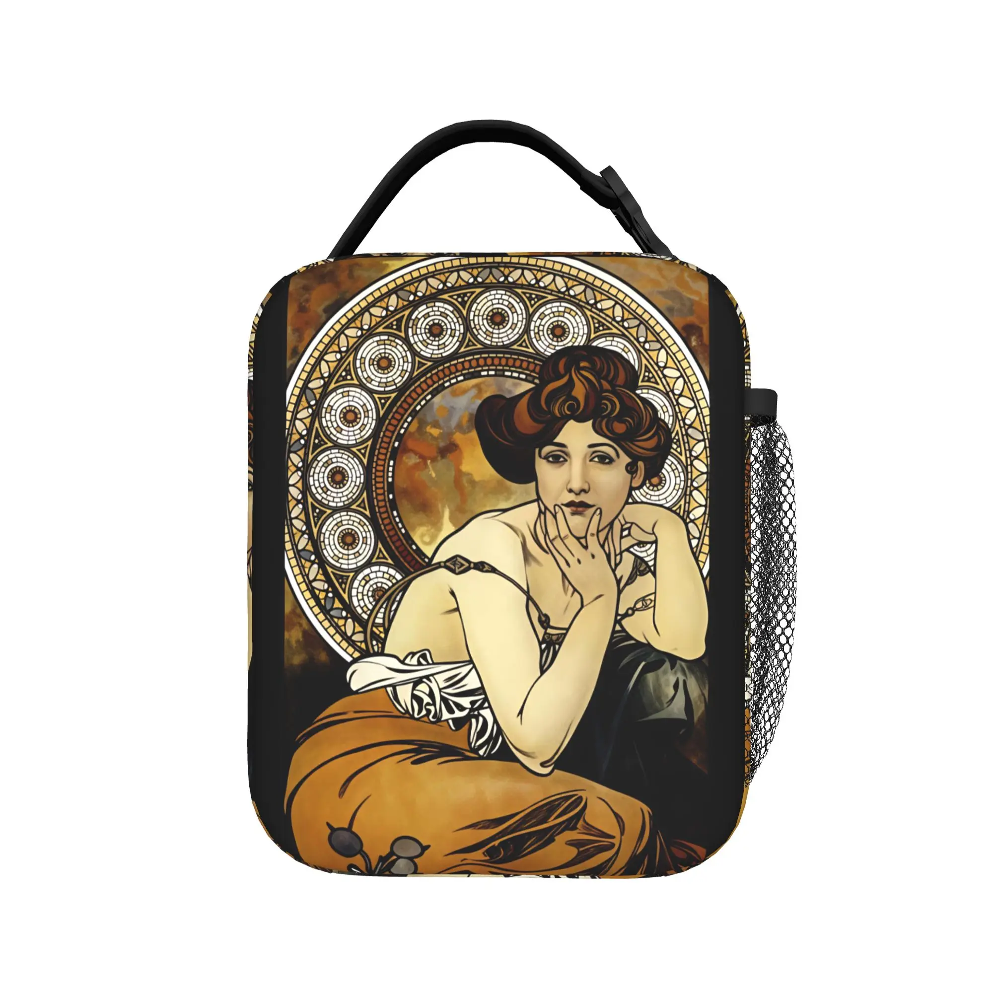 Lunch Bag Alphonse Mucha Zodiac Art Nouveau Outdoor Picnic Lunch Box For Child Fashion Convenient Print Thermal Lunch Bags
Lunch Bag Alphonse Mucha Zodiac Art Nouveau Outdoor Picnic Lunch Box For Child Fashion Convenient Print Thermal Lunch Bags