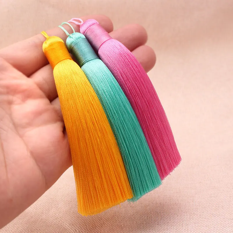 1/3/5pcs 12cm Tassels Silky Handmade Soft Tassels Polyester Silk Pendant Tassel for DIY Jewelry Making Curtains Home Decoration
1/3/5pcs 12cm Tassels Silky Handmade Soft Tassels Polyester Silk Pendant Tassel for DIY Jewelry Making Curtains Home Decoration