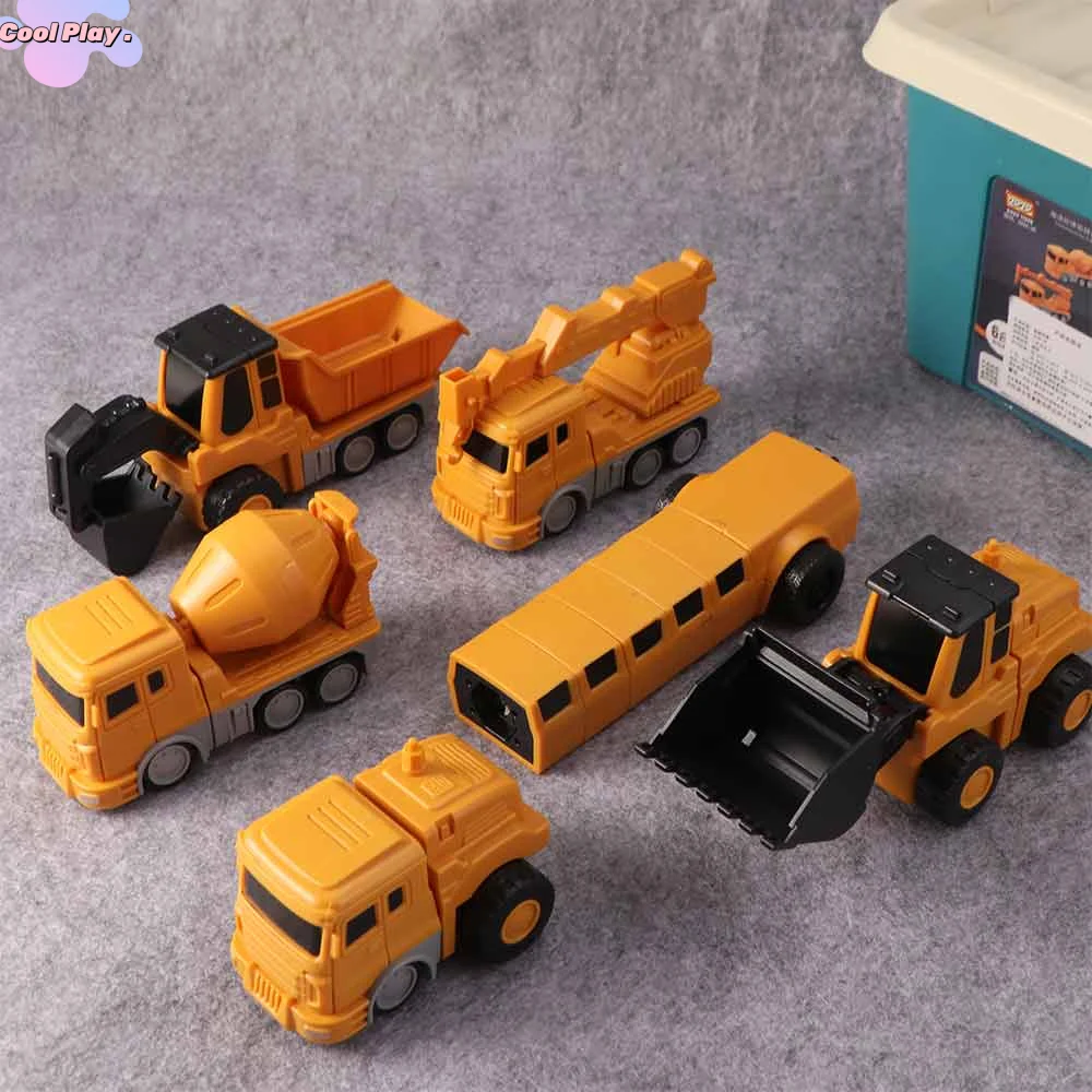 Deformation Magnetic Transform Engineering Excavator Mixer Truck Car Assembly Engineering Vehicle Multi-functional Detachable
Deformation Magnetic Transform Engineering Excavator Mixer Truck Car Assembly Engineering Vehicle Multi-functional Detachable