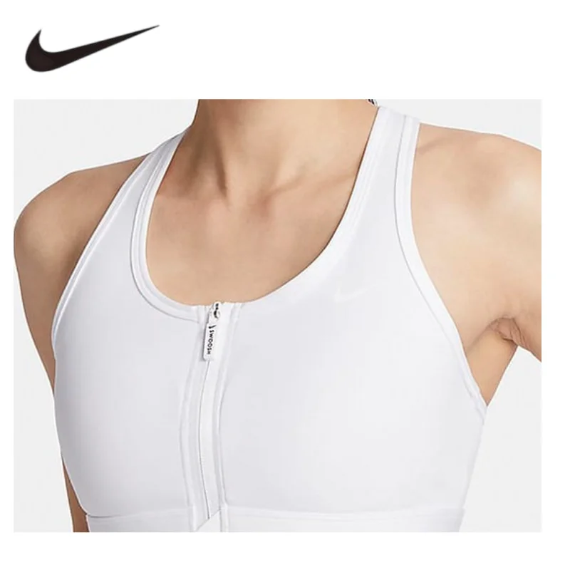 Wire-free Nike SWOOSH Women's Moderate Support Quick-Dry Lining Front Zip Sports Bra FN2732-100
Wire-free Nike SWOOSH Women's Moderate Support Quick-Dry Lining Front Zip Sports Bra FN2732-100