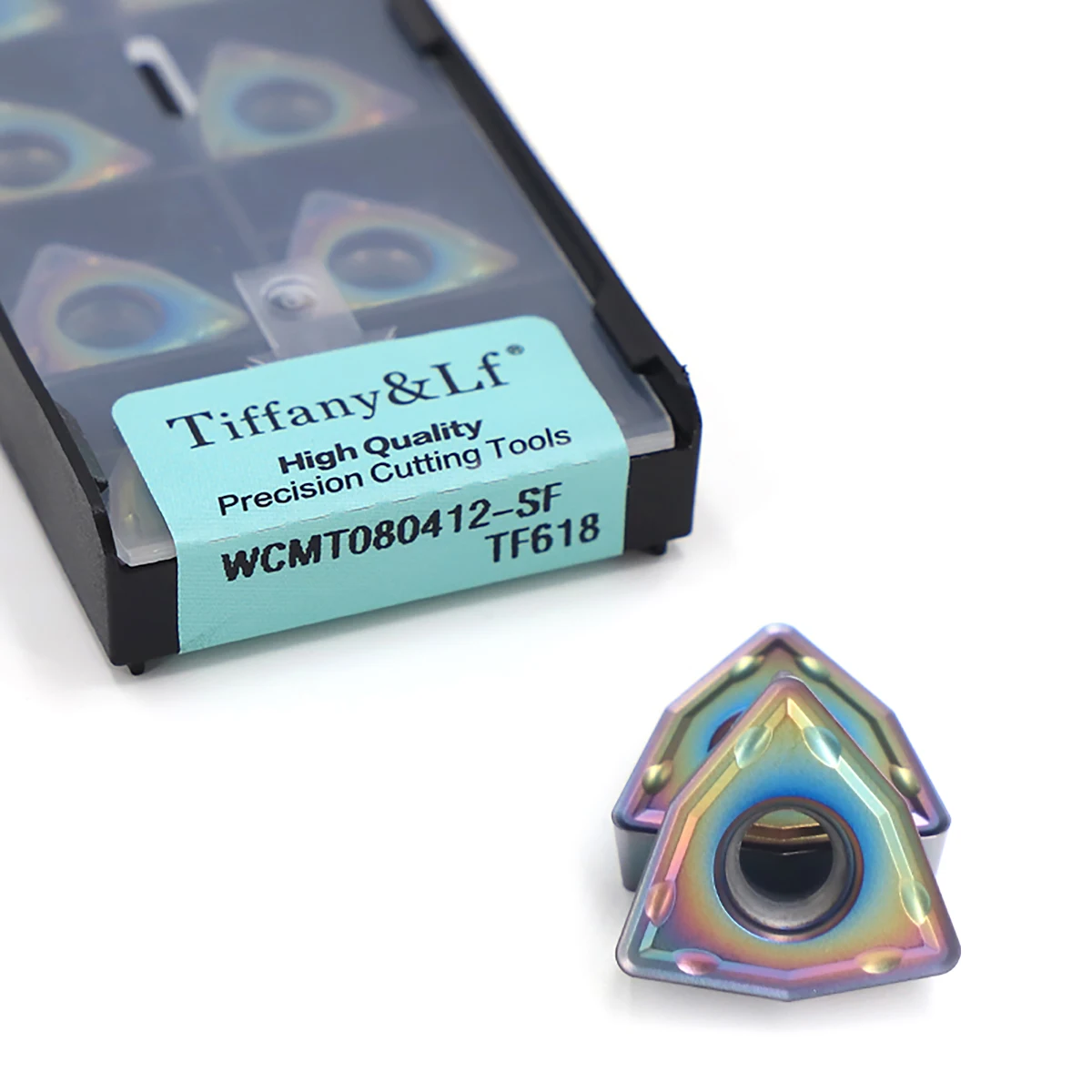 100% Original WCMT WCMT050308-SF TF618 WCMT06T308-SF TF618 Turning Insert
100% Original WCMT WCMT050308-SF TF618 WCMT06T308-SF TF618 Turning Insert