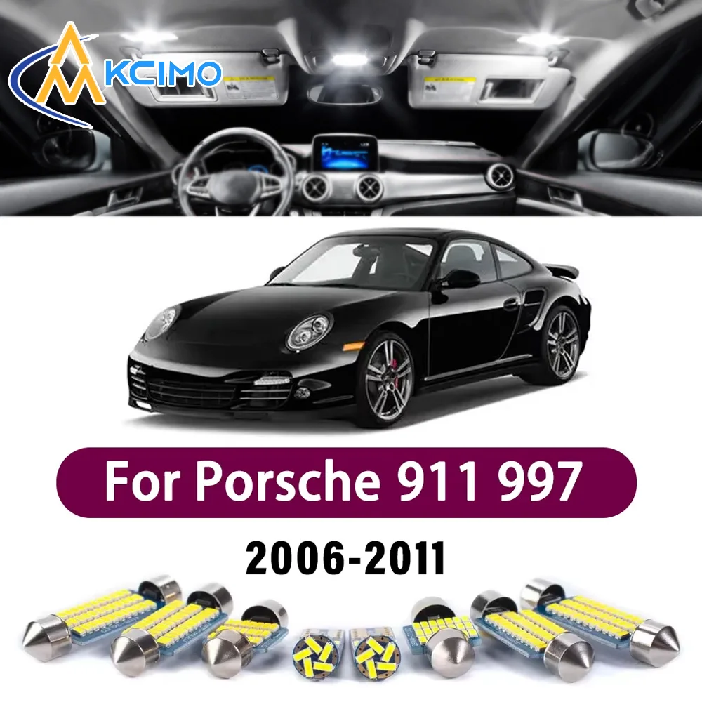 Error Free LED Interior Light Kit for Porsche 911 997 Series 2006-2011 Premium Bright Dome Trunk Mirror Reading Lamps Canbus
Error Free LED Interior Light Kit for Porsche 911 997 Series 2006-2011 Premium Bright Dome Trunk Mirror Reading Lamps Canbus