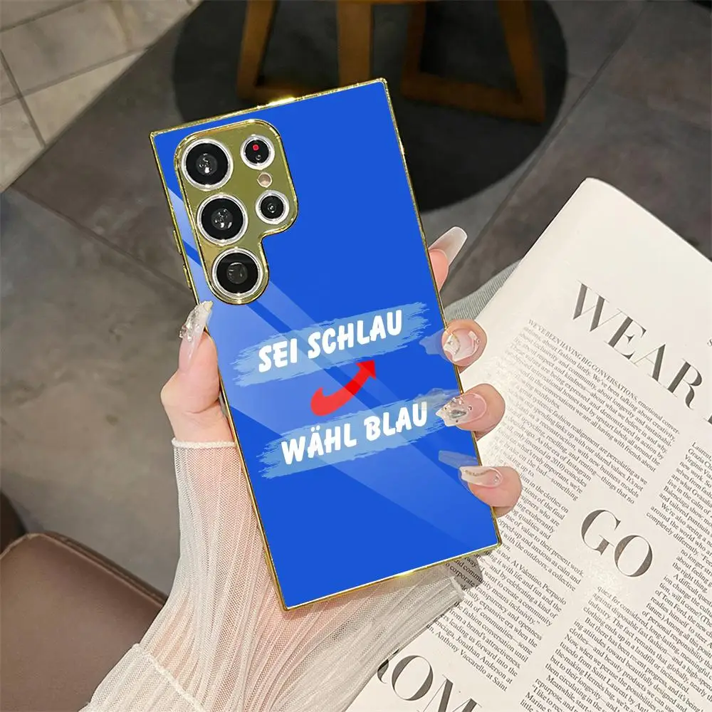 Alternative Afd Germany Phone Case For Samsung Galaxy S25 S24 S23 Ultra Electroplated Metal Case Glass Back Cover
Alternative Afd Germany Phone Case For Samsung Galaxy S25 S24 S23 Ultra Electroplated Metal Case Glass Back Cover