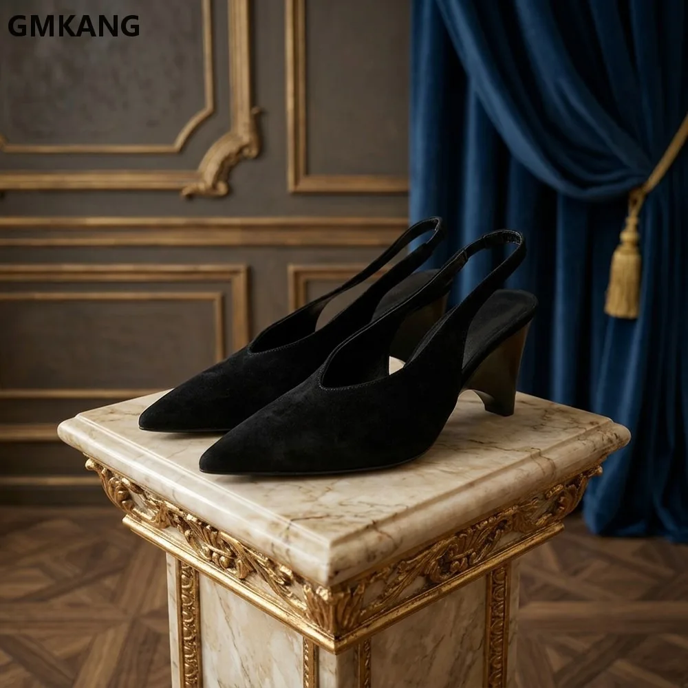 Pointed Toe V Shape Back Slip On High Heel Shoes Women Business Dress Pumps Office Work Heels Comfortable Patent Leather
Pointed Toe V Shape Back Slip On High Heel Shoes Women Business Dress Pumps Office Work Heels Comfortable Patent Leather