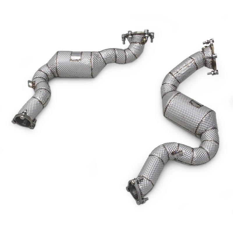 Stainless Steel Performance Exhaust Catted Exhaust Downpipe For AUDI RS6 4.0T 2013-2018 Audi Exhaust Pipes
Stainless Steel Performance Exhaust Catted Exhaust Downpipe For AUDI RS6 4.0T 2013-2018 Audi Exhaust Pipes