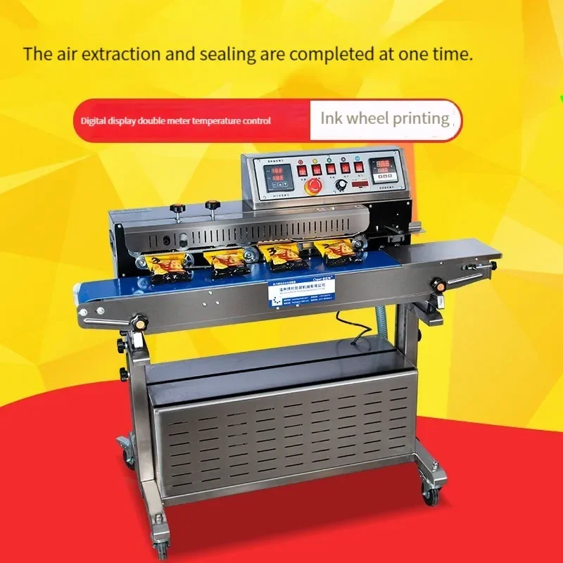 1000TS Special vacuum sealing machine for tea Food packaging Large industrial external vacuum continuous sealing machine
1000TS Special vacuum sealing machine for tea Food packaging Large industrial external vacuum continuous sealing machine