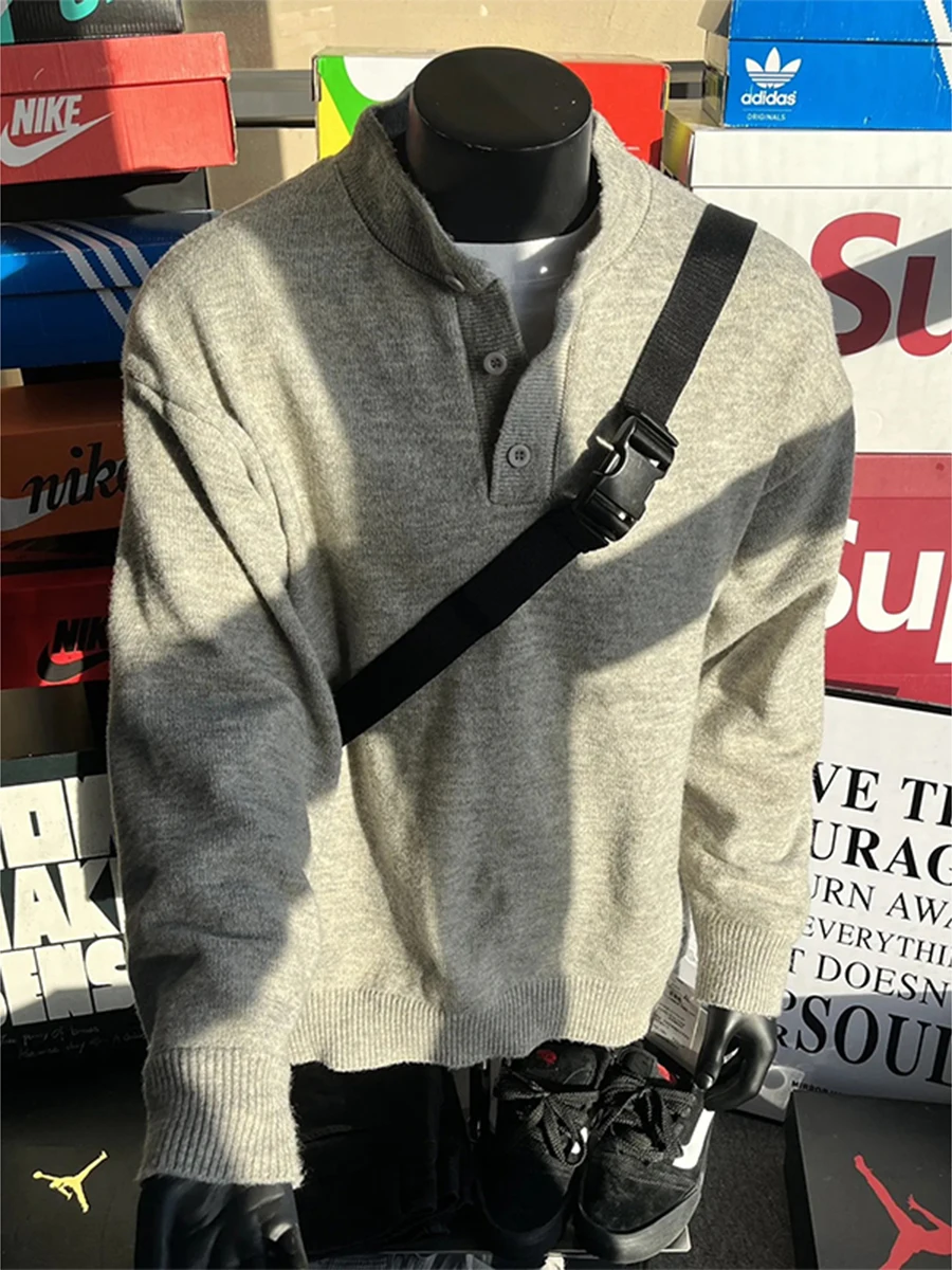 Cleanfit Men's Henry Collar Knitwear Winter Warm Inner Layer Sweater Lazy Sle Knitted Outerwear Polyester Fiber Thiened L...
Cleanfit Men's Henry Collar Knitwear Winter Warm Inner Layer Sweater Lazy Sle Knitted Outerwear Polyester Fiber Thiened L...