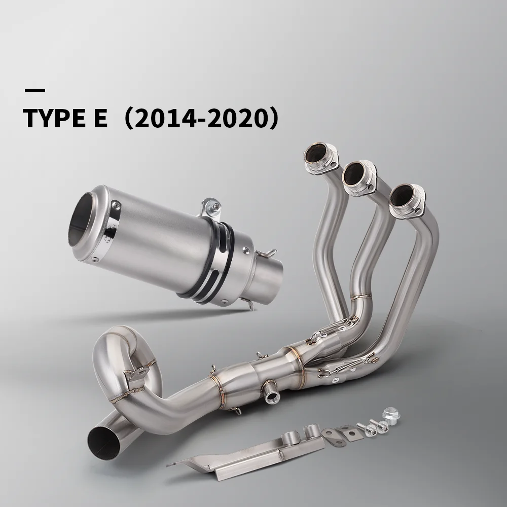 50.8MM For MT09 FZ09 2014 - 2020 Motorcycle Full System Exhaust Muffler Escape Front Middle Pipe
50.8MM For MT09 FZ09 2014 - 2020 Motorcycle Full System Exhaust Muffler Escape Front Middle Pipe