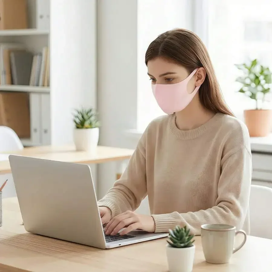 Reusable Washable Face Mask Breathable Sunproof Dustproof Unisex Solid Color
Reusable Washable Face Mask Breathable Sunproof Dustproof Unisex Solid Color