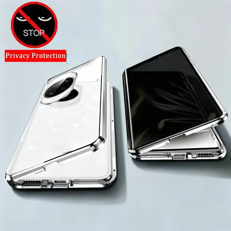 Anti-peep Privacy Tempered Glass Phone Case For Huawei nova 10 15 Max 13i 9 SE 11 12S 14 Pro Magnetic Metal Bumper Cover Cases
Anti-peep Privacy Tempered Glass Phone Case For Huawei nova 10 15 Max 13i 9 SE 11 12S 14 Pro Magnetic Metal Bumper Cover Cases