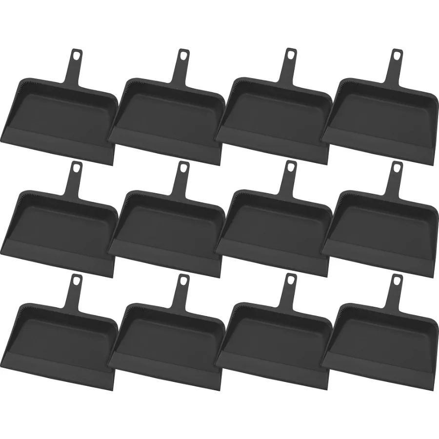 Genuine Joe Heavy-duty Plastic Dust Pan - 12" Wide - Plastic - Black - 12 Carton
Genuine Joe Heavy-duty Plastic Dust Pan - 12" Wide - Plastic - Black - 12 Carton