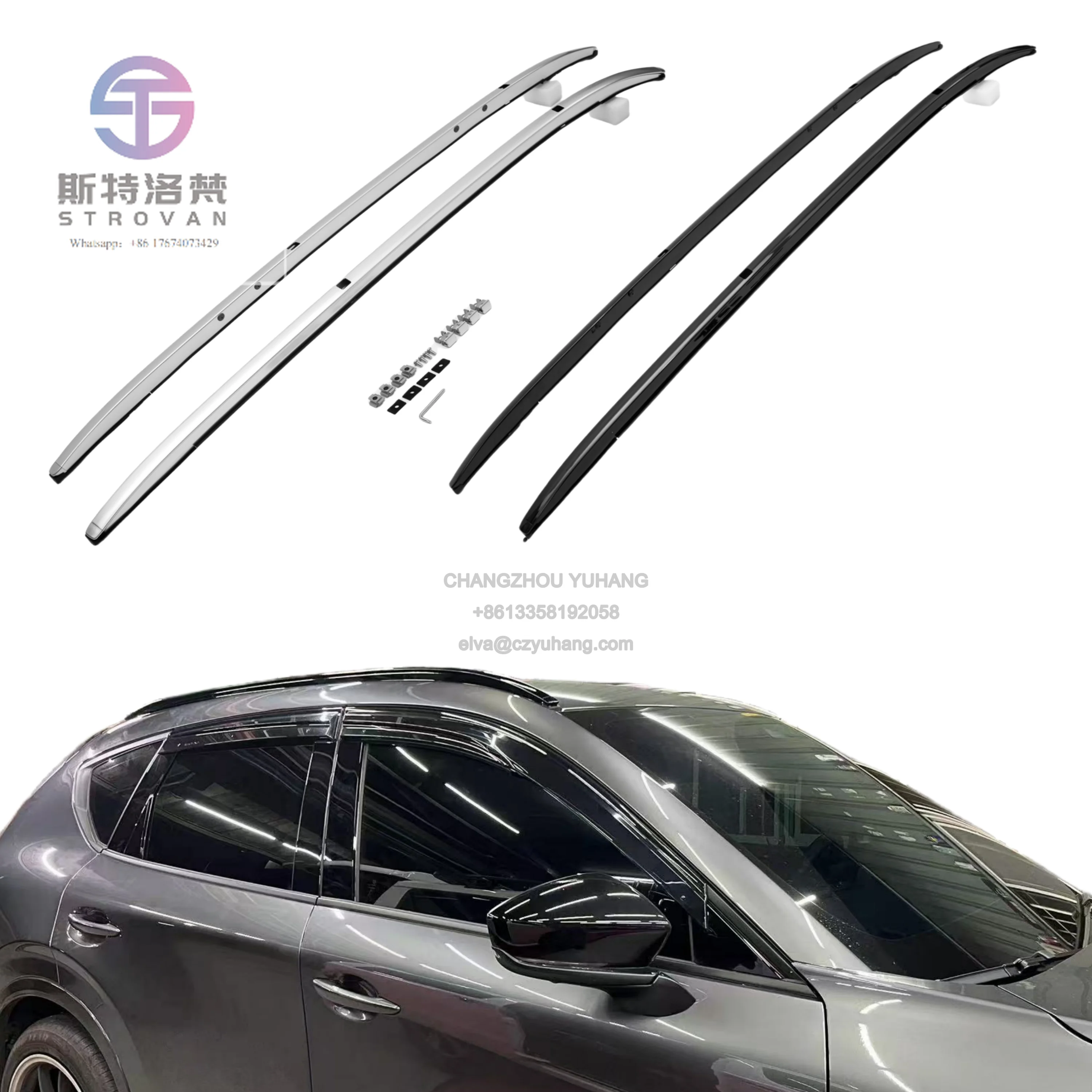 Car Roof Racks Roof Rails for CX-60 CX60 Roof Rack Luggage Rack Side Railing
Car Roof Racks Roof Rails for CX-60 CX60 Roof Rack Luggage Rack Side Railing