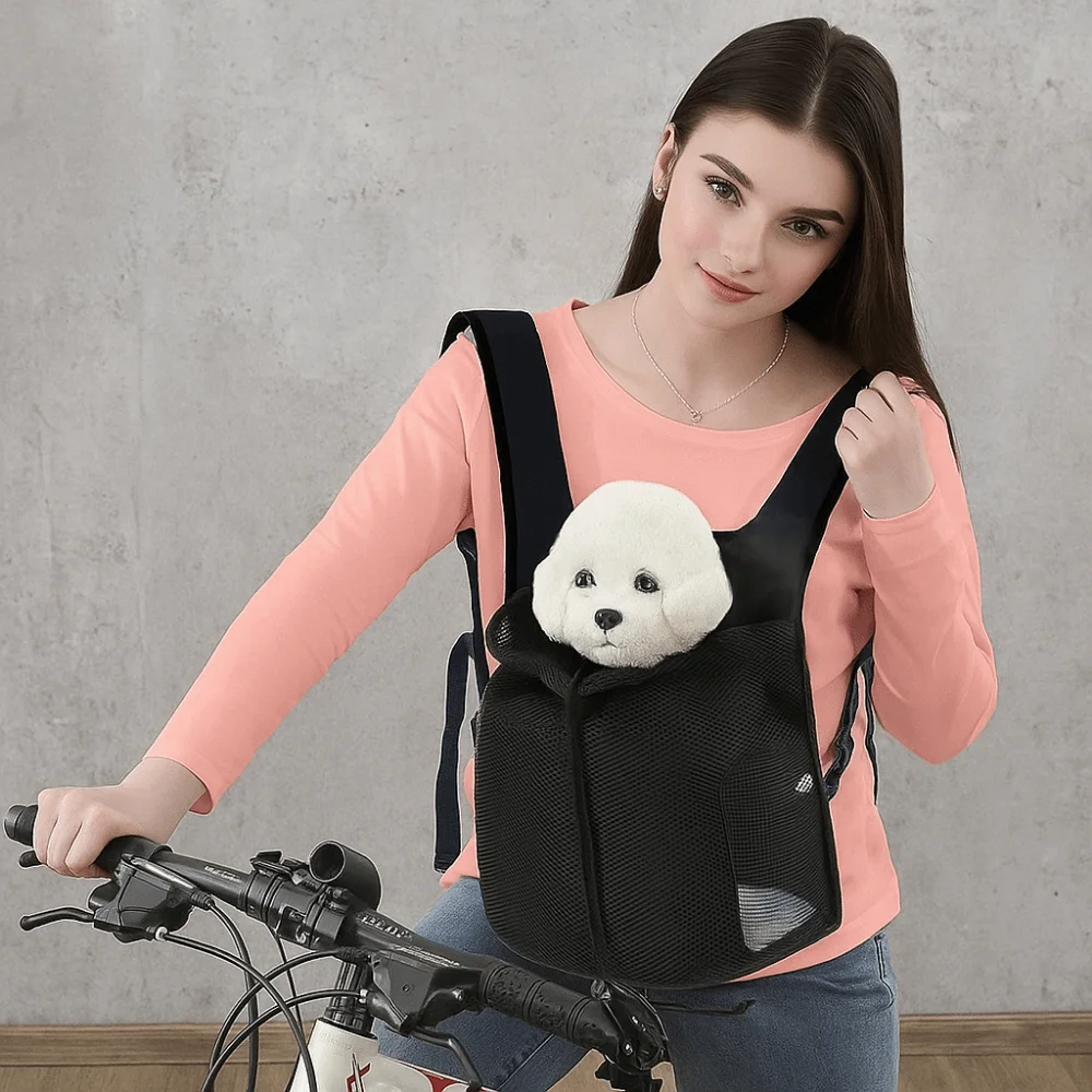 Portable Breathable Pet Chest Shoulder Bag Adjustable Double Shoulder Dog Walking Bag Foldable Cycling Pet Backpack Travel
Portable Breathable Pet Chest Shoulder Bag Adjustable Double Shoulder Dog Walking Bag Foldable Cycling Pet Backpack Travel
