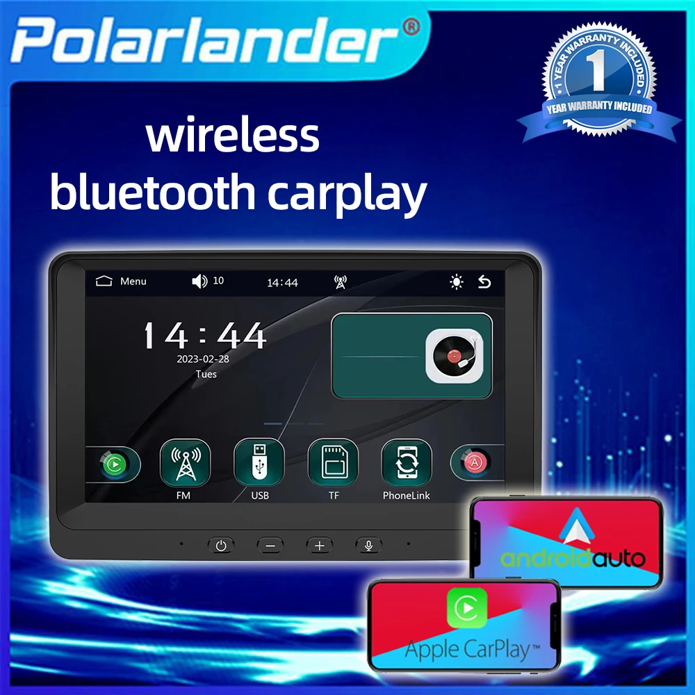 Universal 7" Touch Screen Stereo Car Monitor Android Auto/Carplay Wireless Automotive multimedia Bluetooth5.0 For BMW Toyota Car
Universal 7" Touch Screen Stereo Car Monitor Android Auto/Carplay Wireless Automotive multimedia Bluetooth5.0 For BMW Toyota Car