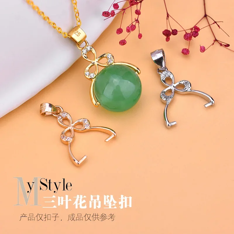 Искусственная застежка S925 стерлингового серебра, застежка из Нефритового материала
Искусственная застежка S925 стерлингового серебра, застежка из Нефритового материала