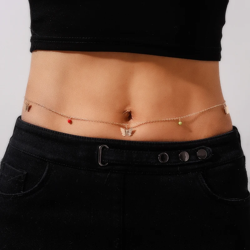 Aihua Cute Gold Color Butterfly Waist Chain Belly Belt Chains Sexy Body Jewelry for Women Girls Party Jewelry Gifts
Aihua Cute Gold Color Butterfly Waist Chain Belly Belt Chains Sexy Body Jewelry for Women Girls Party Jewelry Gifts