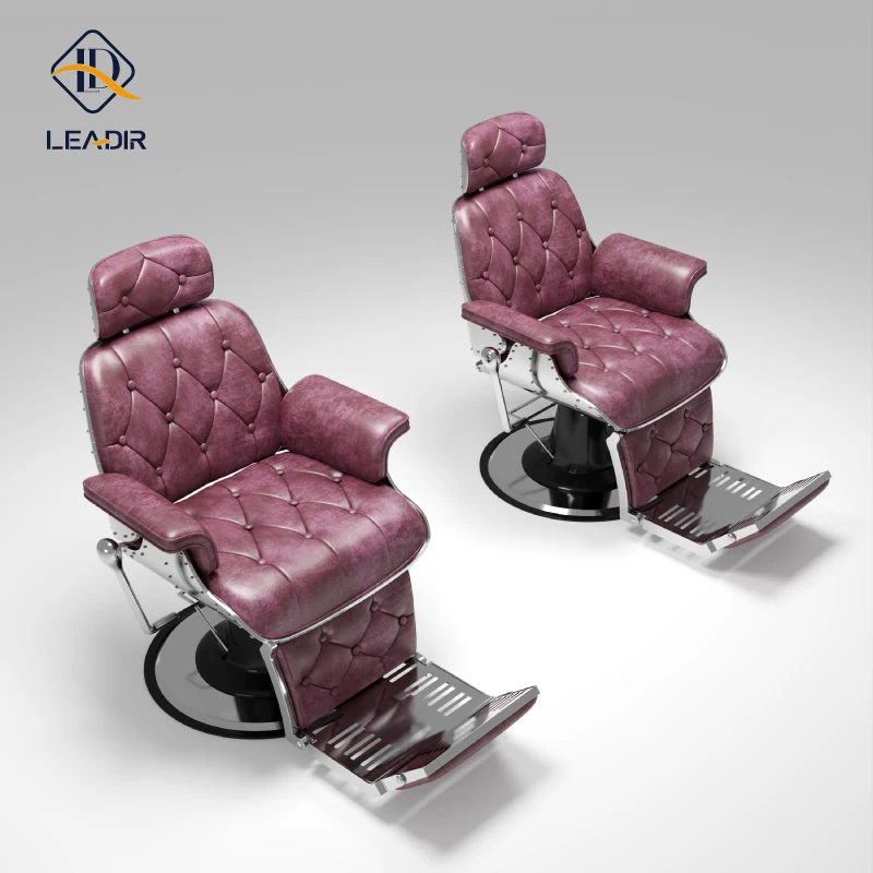 Leadir Wholesale Hairdressing Hair Reclining Hydraulic Vintage Shop Salon Furniture Beauty Salon Styling Barber Chair
Leadir Wholesale Hairdressing Hair Reclining Hydraulic Vintage Shop Salon Furniture Beauty Salon Styling Barber Chair