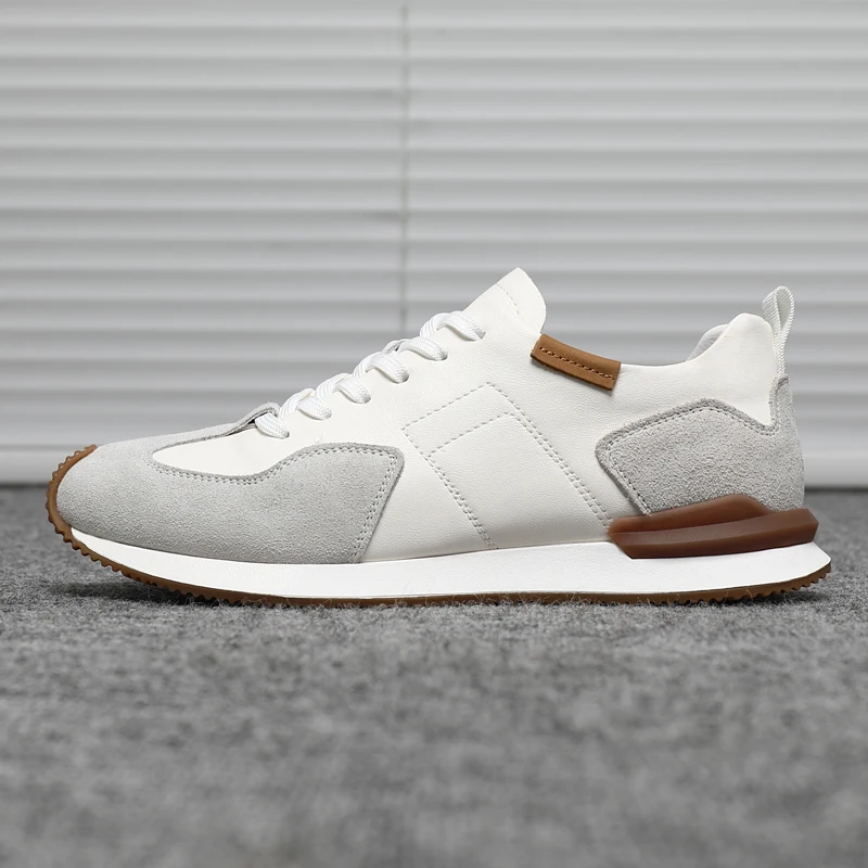 Summer Breathable Comfortable Lightweight High-Quality Genuine Leather Casual Sneakers Agan Shoes Men's Shoes White Black38-44
Summer Breathable Comfortable Lightweight High-Quality Genuine Leather Casual Sneakers Agan Shoes Men's Shoes White Black38-44