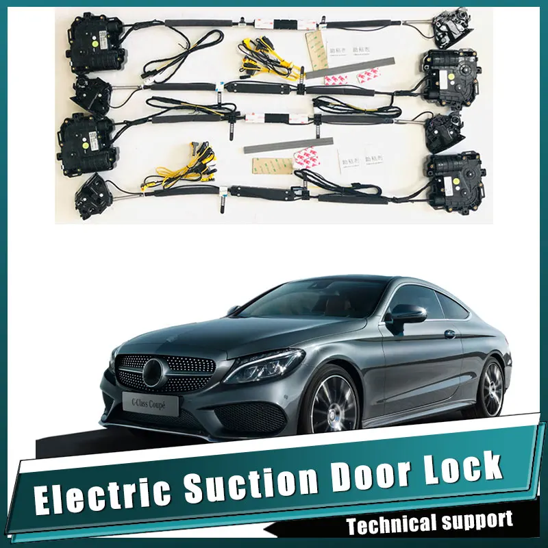 Smart Auto Electric Suction Door Lock for Mercedes-Benz C-class Automatic Soft Close Door Super Silence Car Vehicle Door
Smart Auto Electric Suction Door Lock for Mercedes-Benz C-class Automatic Soft Close Door Super Silence Car Vehicle Door