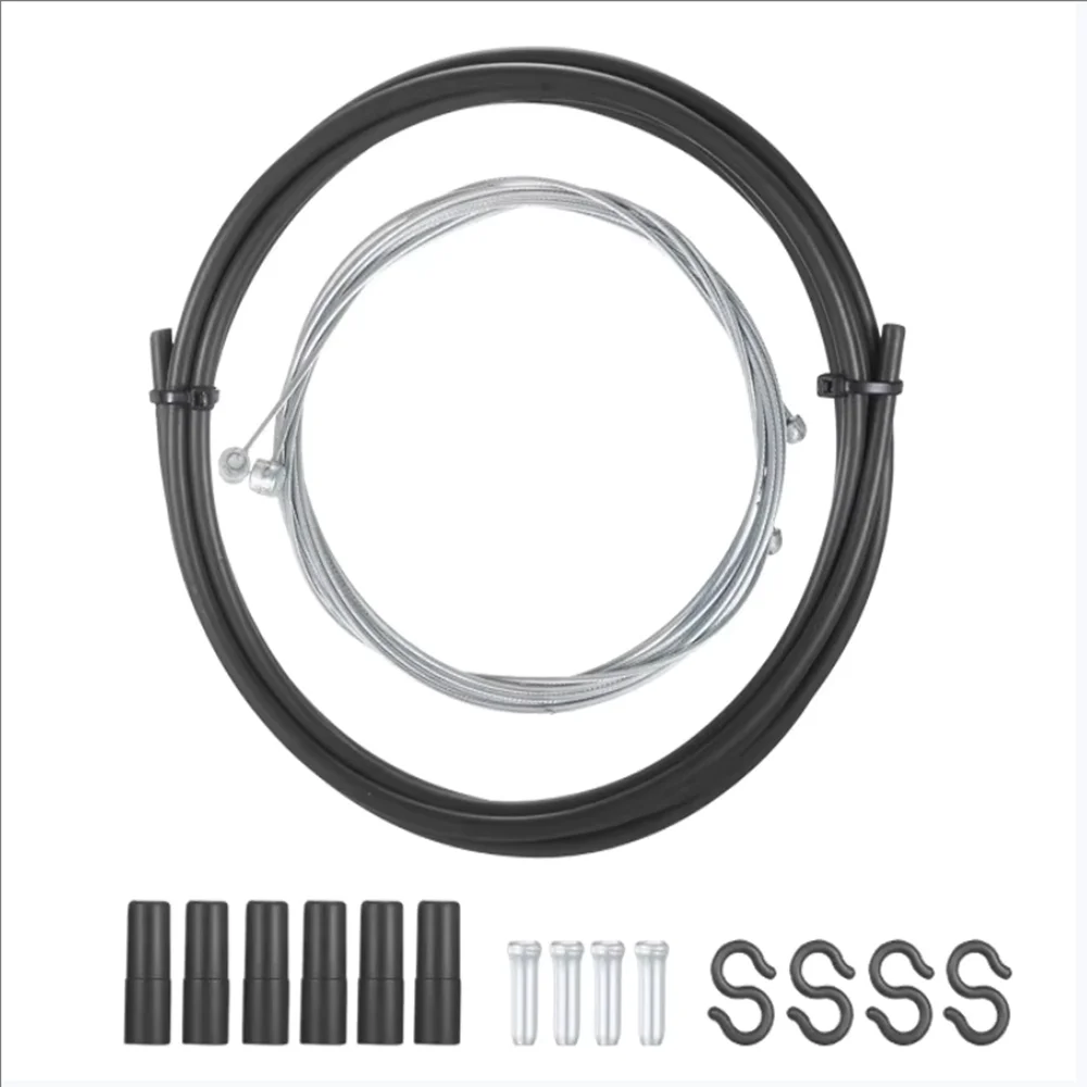 Профессиональный комплект тормозных тросов и тросов переключения передач для велосипеда, универсальные тормозные тросы для велосипеда, передний и задний тормозной трос для горного шоссейного велосипеда 
Профессиональный комплект тормозных тросов и тросов переключения передач для велосипеда, универсальные тормозные тросы для велосипеда, передний и задний тормозной трос для горного шоссейного велосипеда
