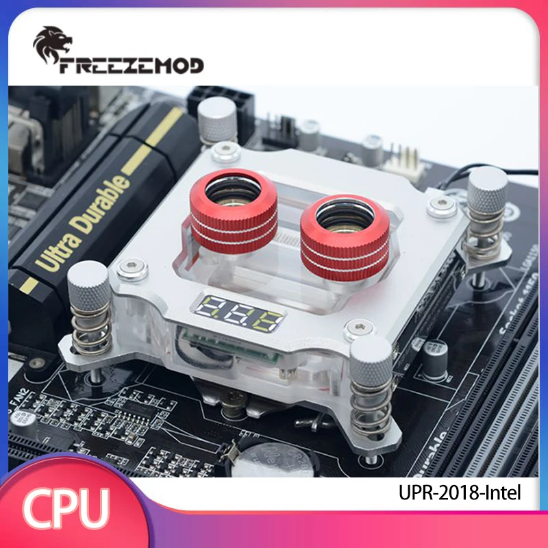 FREEZEMOD Computer Cpu Cool Block for Intel LGA 1151 115X 2011/ AMD AM3 AM4 Platform Temperature Sense Motherboard Heatsink AURA
FREEZEMOD Computer Cpu Cool Block for Intel LGA 1151 115X 2011/ AMD AM3 AM4 Platform Temperature Sense Motherboard Heatsink AURA
