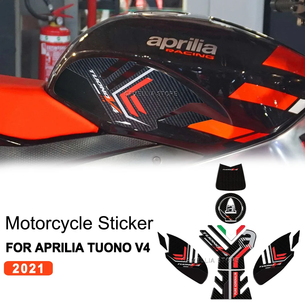 for Aprilia Tuono V4 2021 Motorcycle Accessories 3d Epoxy Fuel Tank Sticker Black Waterproof Newly Launched Sticker Set
for Aprilia Tuono V4 2021 Motorcycle Accessories 3d Epoxy Fuel Tank Sticker Black Waterproof Newly Launched Sticker Set