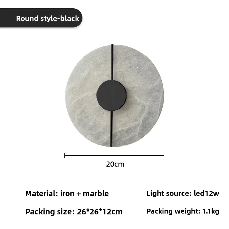 2026 Nordic Modern Marble Led Wall Bedroom Lights Wall Decoration Lampshade LED Lighting Fixture for Home Decor Bedroom Hotel La
2026 Nordic Modern Marble Led Wall Bedroom Lights Wall Decoration Lampshade LED Lighting Fixture for Home Decor Bedroom Hotel La