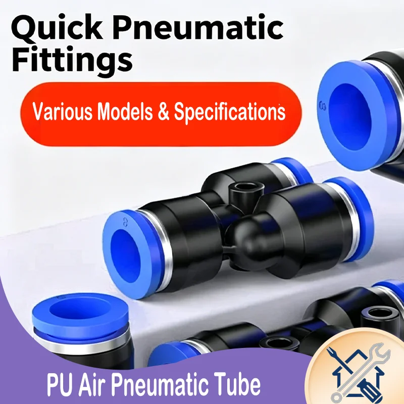 Pneumatic Fitting Tube Connector Fittings Air Quick Water Pipe Push In Hose Quick Couping OD4/6/8/10/12/14/16mm Multiple type
Pneumatic Fitting Tube Connector Fittings Air Quick Water Pipe Push In Hose Quick Couping OD4/6/8/10/12/14/16mm Multiple type