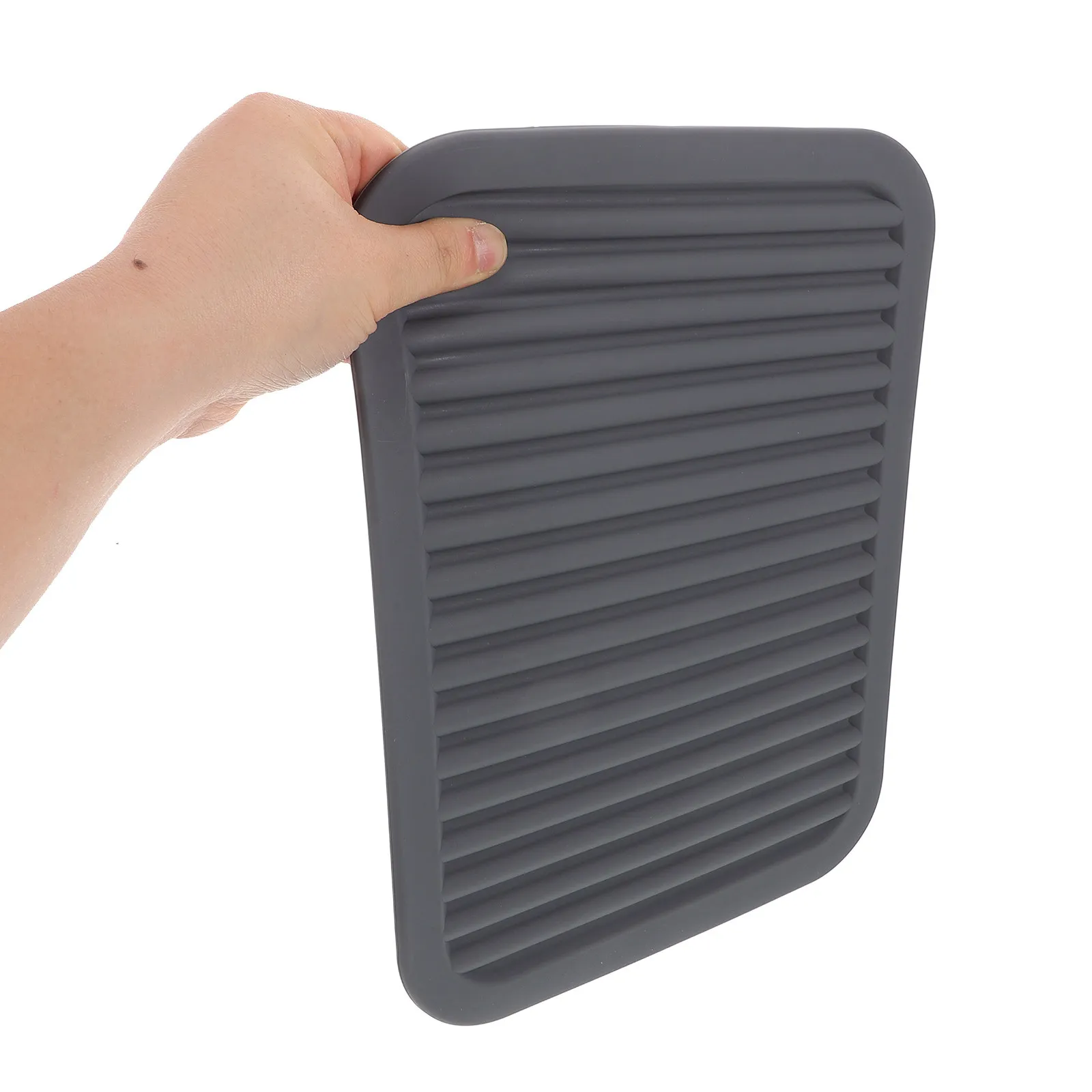 2Pcs Silicone Drying Mat Foldable Non Slip Kitchen Counter Sink Heat Resistant Multifunctional Insulation Drainer Mat for Home
2Pcs Silicone Drying Mat Foldable Non Slip Kitchen Counter Sink Heat Resistant Multifunctional Insulation Drainer Mat for Home