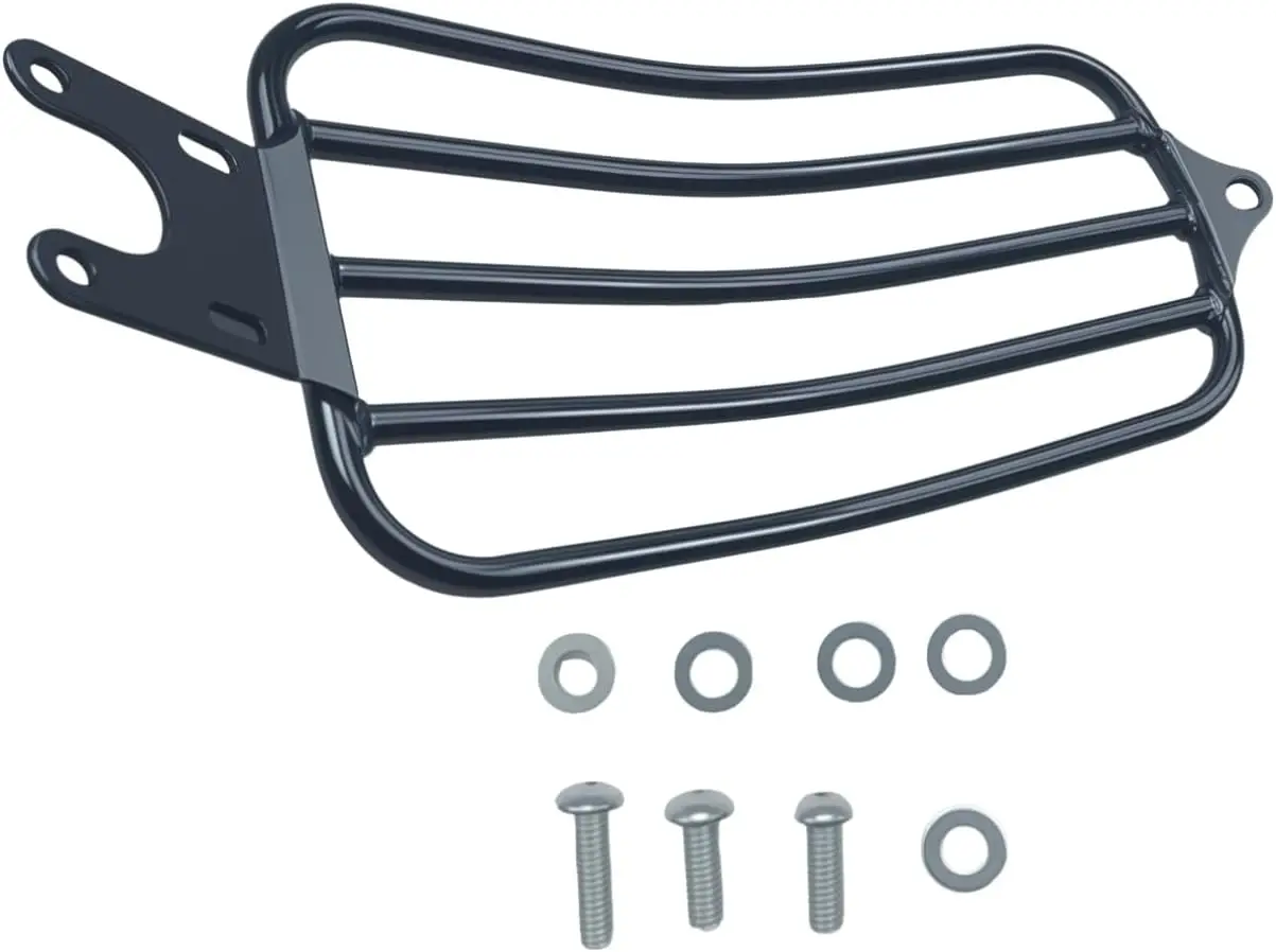 Gloss black & Chrome Solo Luggage Rack for 2015-Up Indian Scout
Gloss black & Chrome Solo Luggage Rack for 2015-Up Indian Scout
