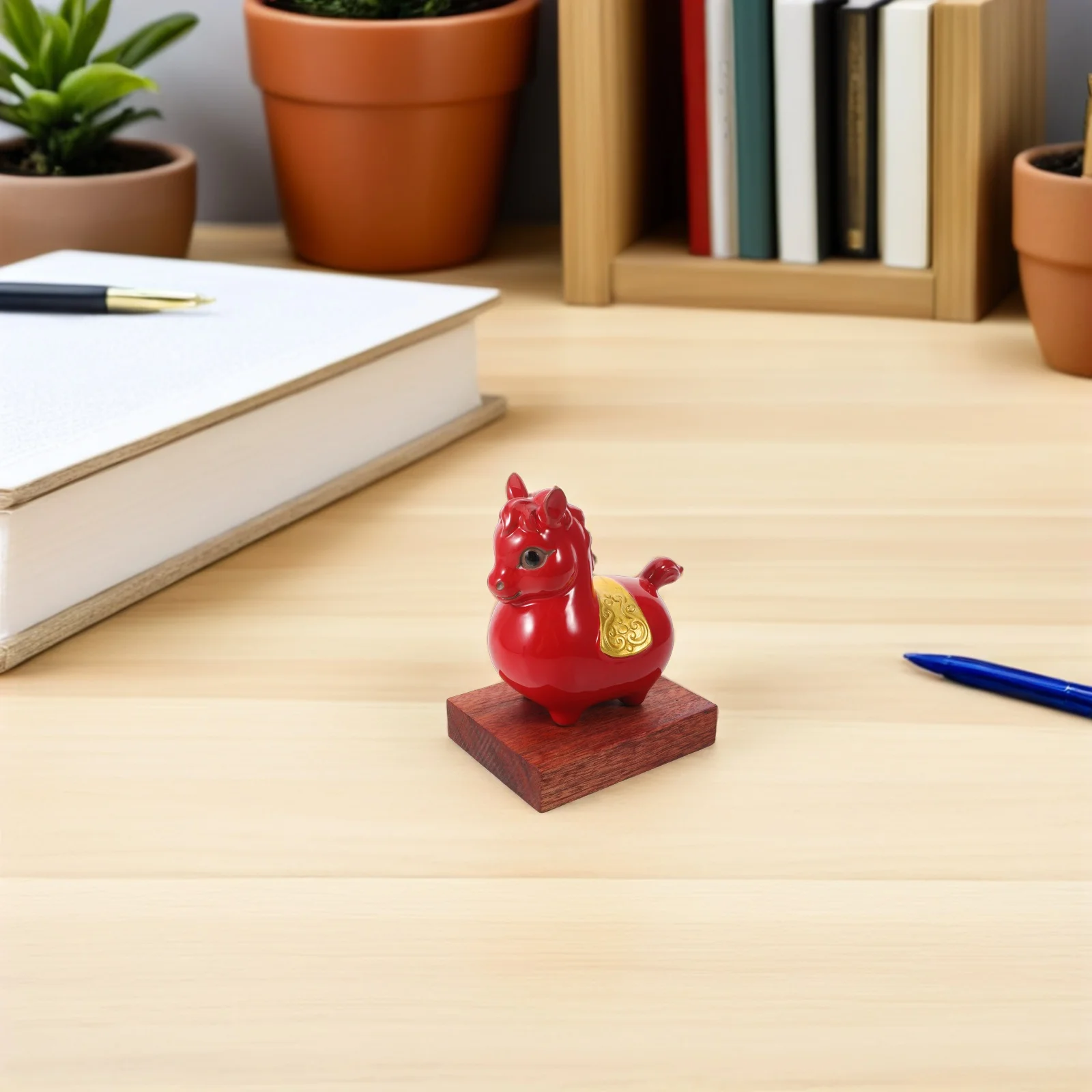 Small Porcelain Horse Ceramic Statue Handcrafted Decor for Year of The Horse Celebration Home Office Desktop
Small Porcelain Horse Ceramic Statue Handcrafted Decor for Year of The Horse Celebration Home Office Desktop