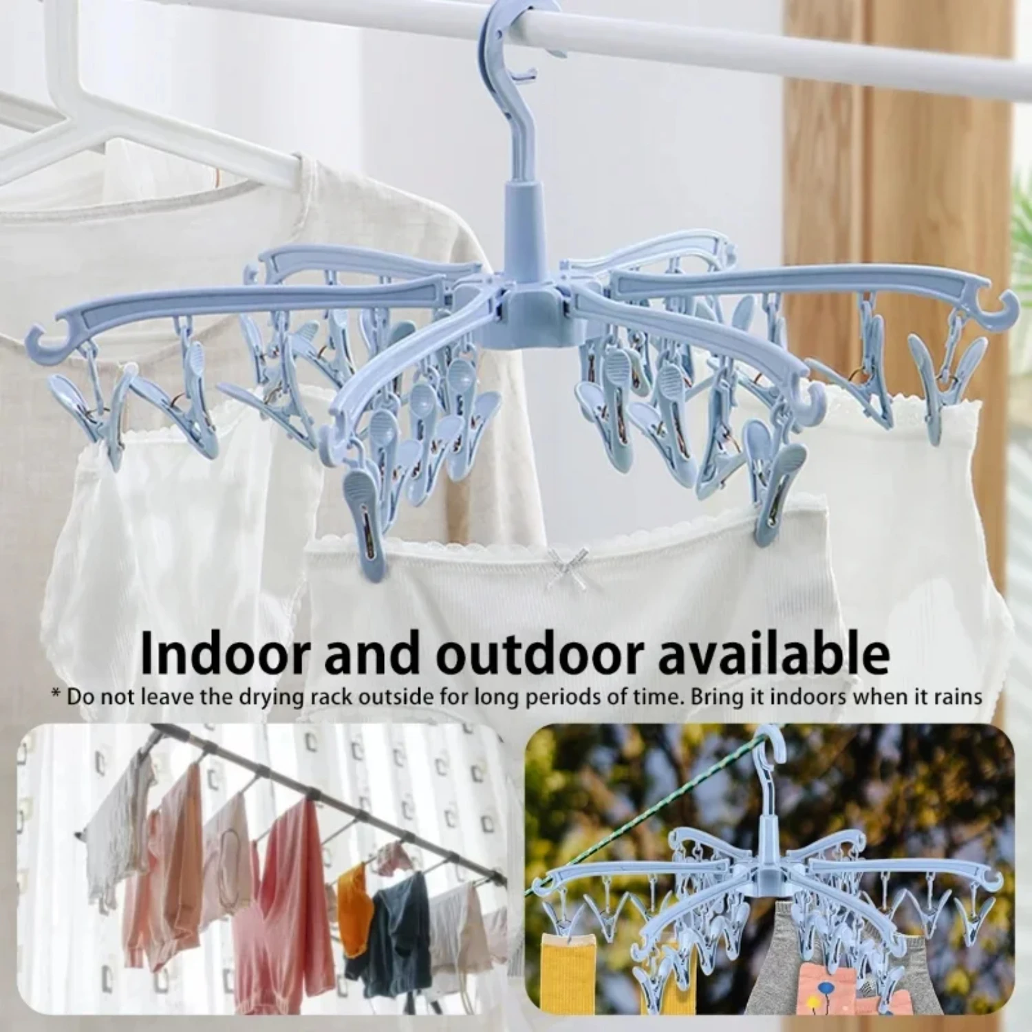 Plastic 24 Clip Foldable Sock Rack Small Items Underwear Multiple Clip Drying Rack Bed Sheets Duvet Covers Clothes Rack
Plastic 24 Clip Foldable Sock Rack Small Items Underwear Multiple Clip Drying Rack Bed Sheets Duvet Covers Clothes Rack