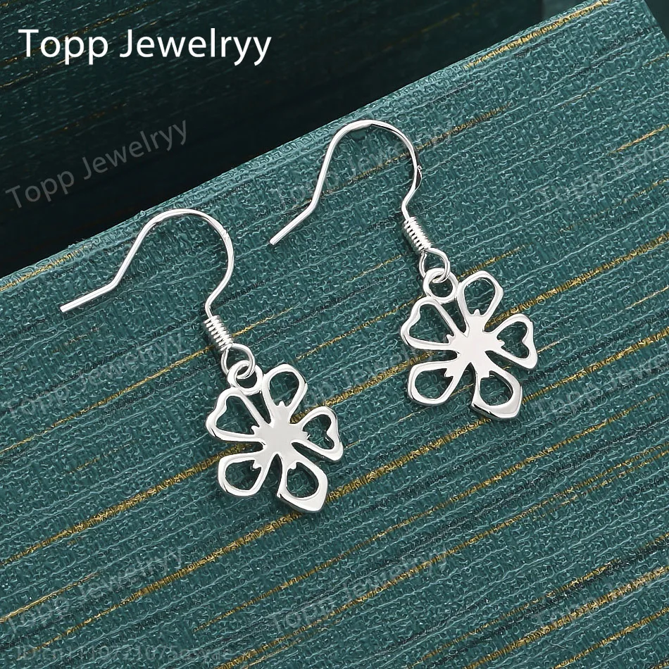 Elegant 925 Sterling Silver Simple Hollow Flower Earrings Fashionable Women Wedding Gift Accessories Jewelry
Elegant 925 Sterling Silver Simple Hollow Flower Earrings Fashionable Women Wedding Gift Accessories Jewelry