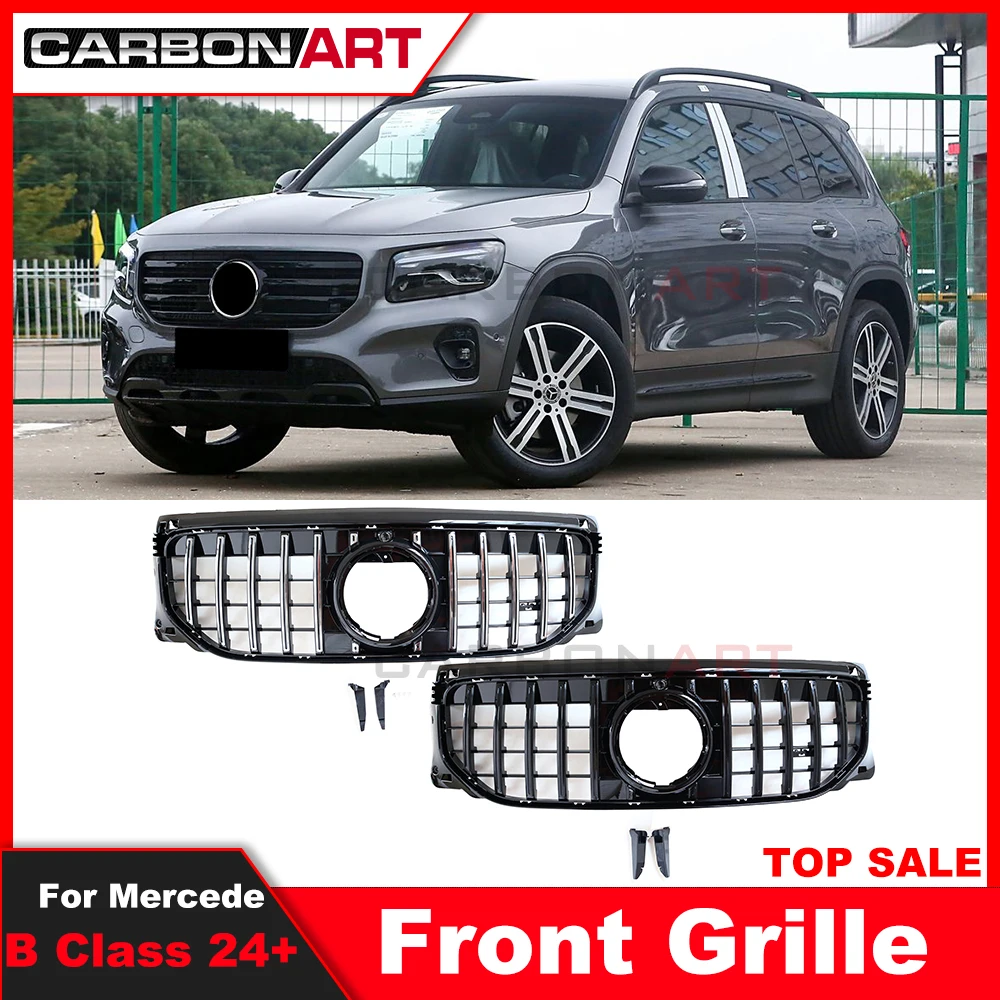 Front Bumper Grille for merced New B Class W247 2024 2025+ Front Bumper Racing GT Style Grill B200 B220 X247 Grille
Front Bumper Grille for merced New B Class W247 2024 2025+ Front Bumper Racing GT Style Grill B200 B220 X247 Grille