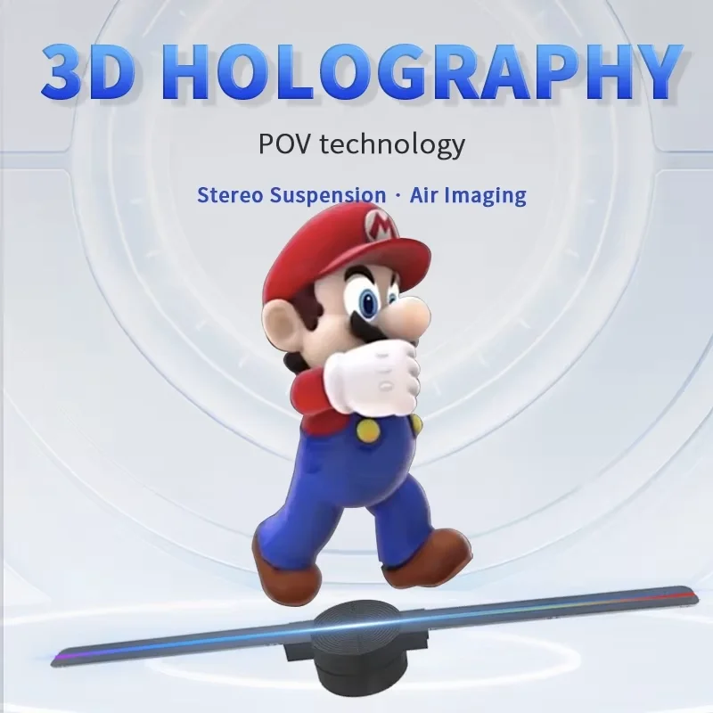 3D-голографическая проекционная рекламная машина с подвесным обнаженным глазом, светодиодный вентилятор, воздушная визуализация, ультратонкая рекламная машина
3D-голографическая проекционная рекламная машина с подвесным обнаженным глазом, светодиодный вентилятор, воздушная визуализация, ультратонкая рекламная машина
