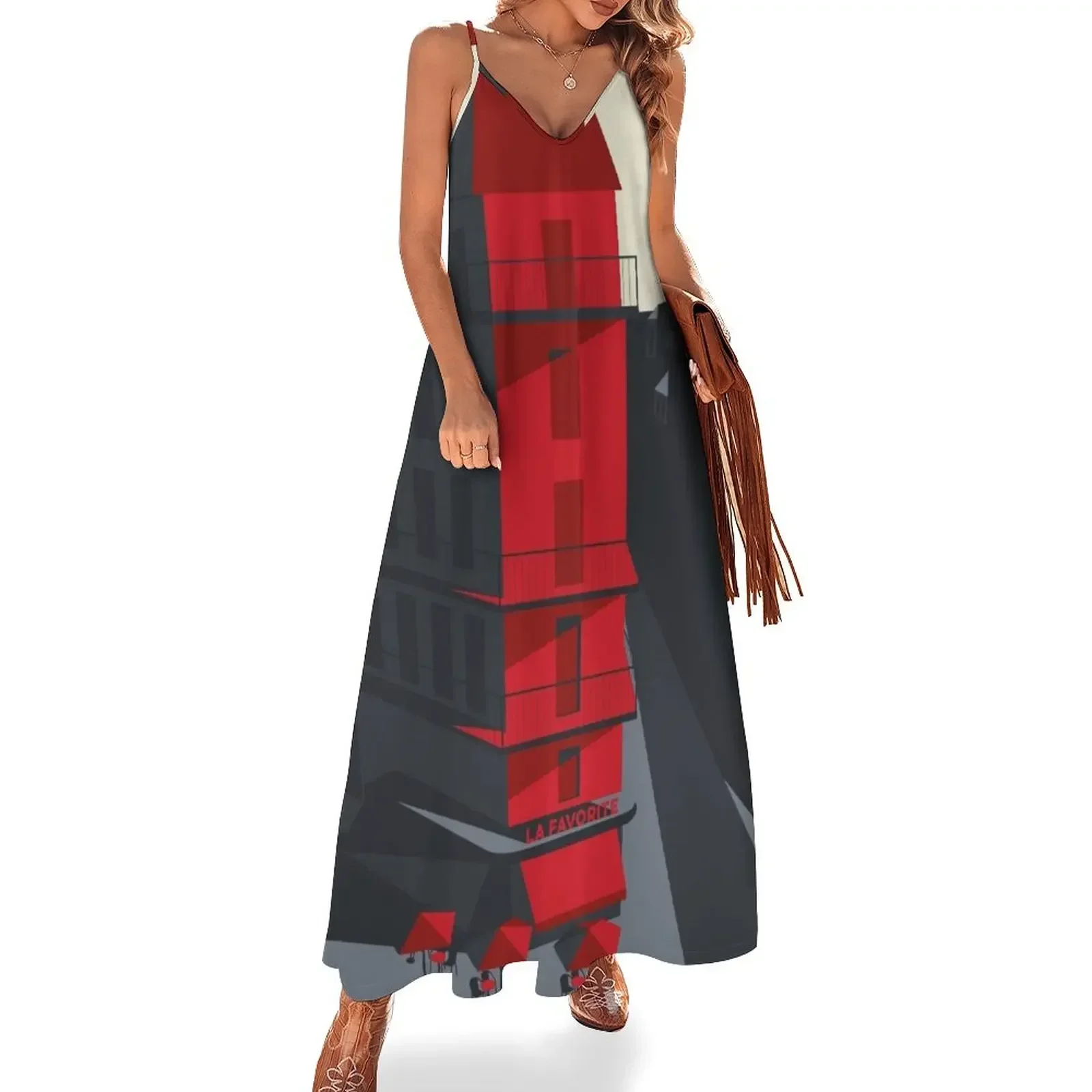 Paris Balcony Sleeveless Dress summer women's dress 2025 dresses for special events Dress
Paris Balcony Sleeveless Dress summer women's dress 2025 dresses for special events Dress