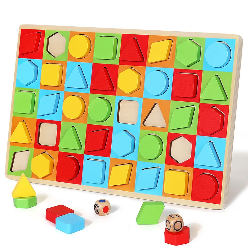 Color Shape Matching Puzzle Kids Montessori Toys Wooden Clever Board Games Education Learning Puzzle Toys For Children
Color Shape Matching Puzzle Kids Montessori Toys Wooden Clever Board Games Education Learning Puzzle Toys For Children